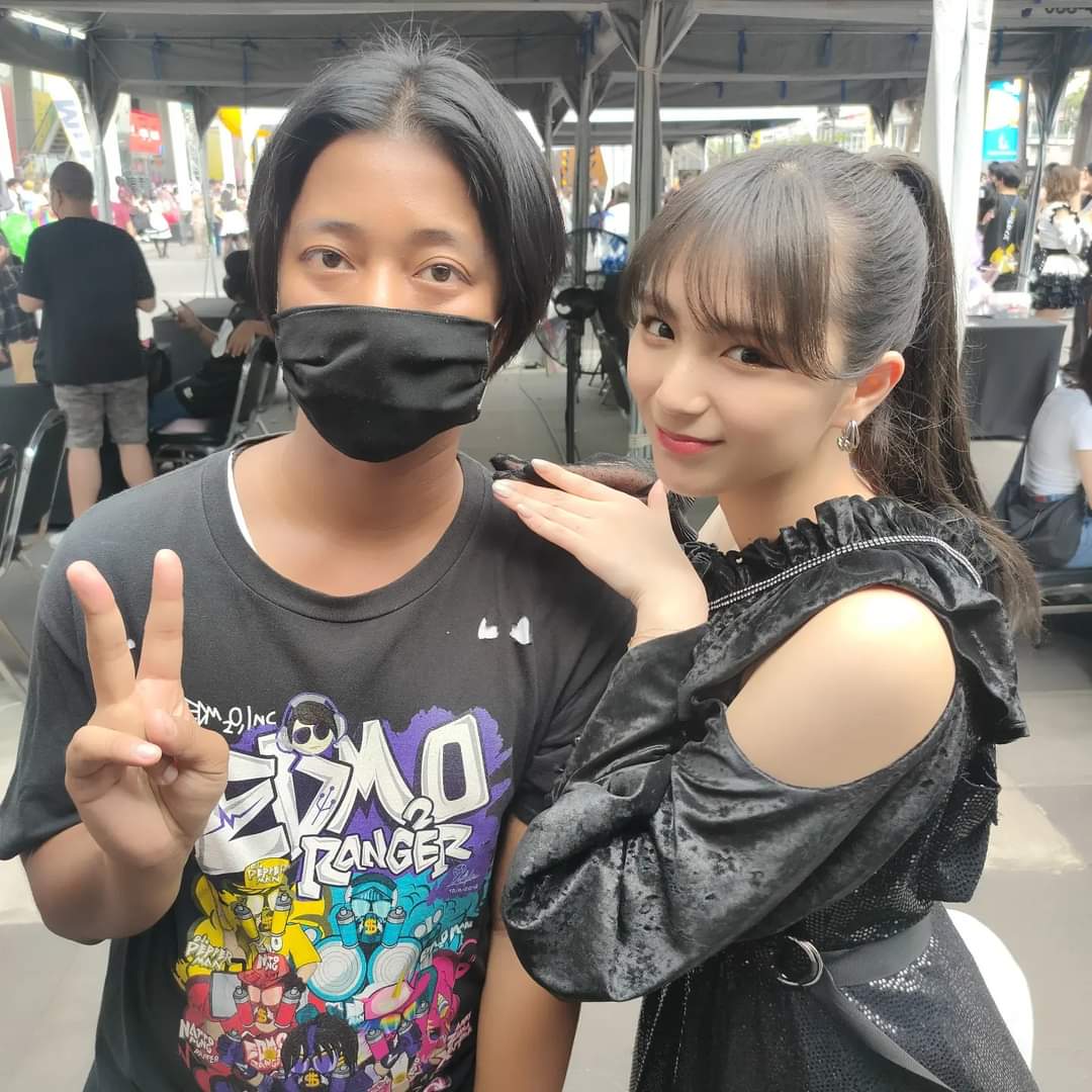 Earth'h Tennyson & AIRA AMEFURASSHI 💗😁✌🏻
#AMEFURASSHI #Aira #愛来 #小島はな #JapanIdol #Idol  #EarthhTennyson #ThePlanetEarth #ThePlanecEETOrbit #ThePlanecEETOrbitLeader 
#JapanExpo2023 #JapanExpo