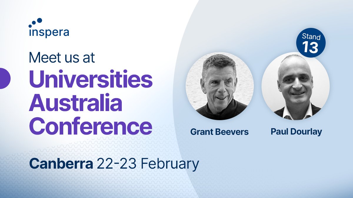 At this premier event in the #highereducation sector, Grant and Paul will join #academics, #researchers, #administrators, and industry experts from around the world to exchange ideas and network. 
Come be a part of the discussion! You'll find us at Stand 13 <a href="/uniaus/">Universities Australia</a>