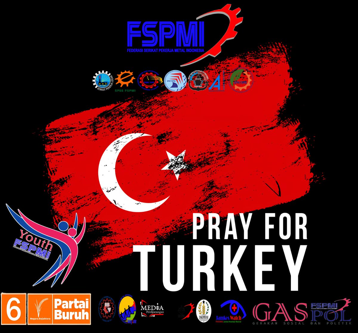 FSPMI_SANKEN's tweet photo. Tabahkanlah Saudaraku disana,,, mudah mudahan yg meninggal Husnul Khatimah...
#PrayForTurkey https://t.co/2Ah04VerBO