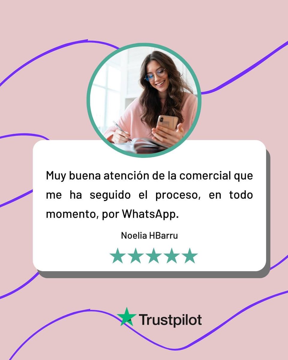 Gracias por vuestros testimonios 💚

✅ 100% sin coste y sin compromiso

Ofrecemos el servicio de asesoramiento sin ningún coste ni compromiso para el cliente

#trustpilot #review #reviews #trustpilotreviews #customerservice #customerreview #trustpilotreview #feedback #success
