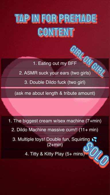 Responding to DMs that are asking about my premade content 📼 or my Fambase 🔗 https://t.co/rgGJ1mvhaU