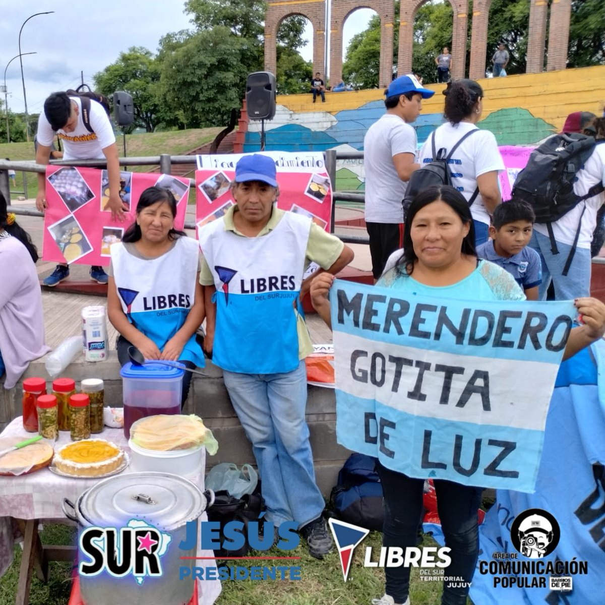 LDSJujuy's tweet photo. 🔵 Exposición de trabajo en el marco de la jornada nacional de lucha por el recorte al Potenciar Trabajo.
#Libresdelsur #Jujuy #AreaDeporte #AreaSalud #Mumala #Libresydiverses #EspaciosVerdes #AreaCultura #Merenderos #JuventudSur #SurEstudiantil #Sur #AreaEducacion https://t.co/pVYcRxwt6q