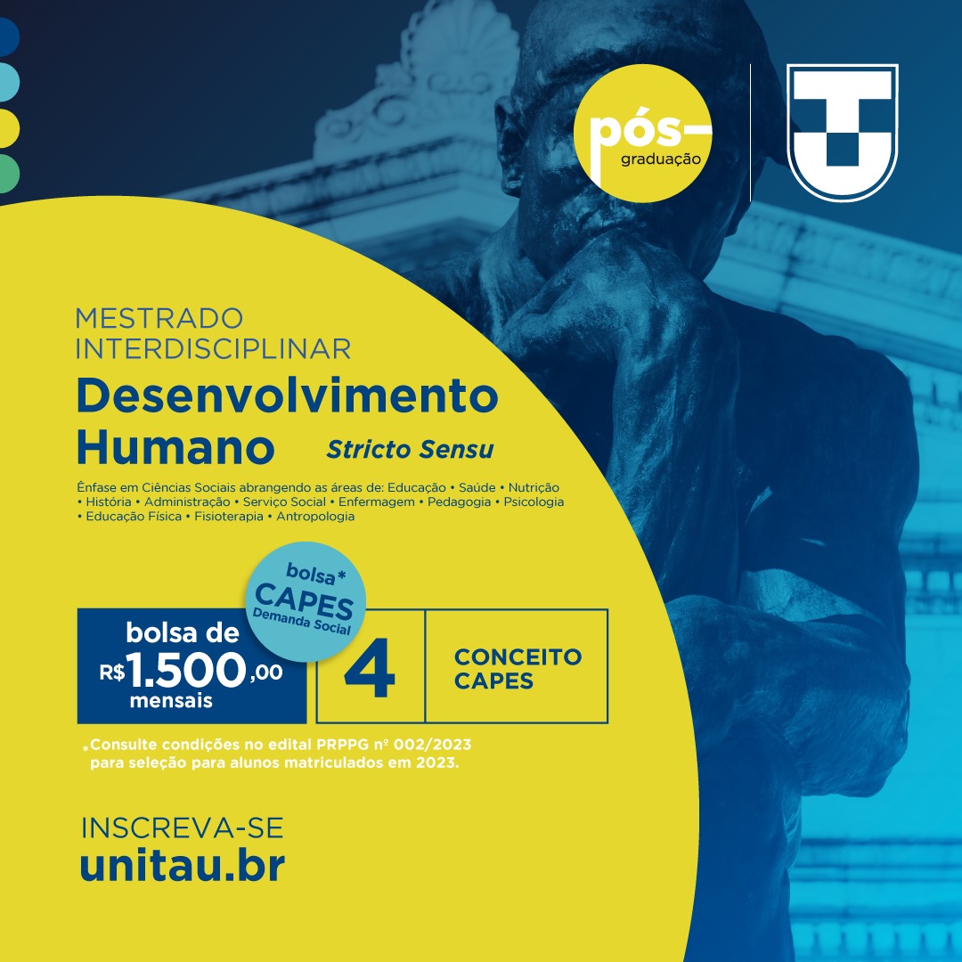 ppgdh_unitau's tweet image. Últimos dias para se inscrever no processo seletivo 2023. Corre lá que ainda dá tempo. Até 09/02.
Link na bio.
(arte ACOM-Unitau)
#processoseletivo
#unitau
#taubate