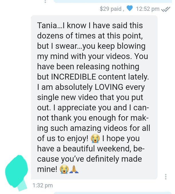 So nice getting these type of messages ❤️❤️ https://t.co/ktKM3YLiEj<a href="/tag/feelsgood"class="tags"><span>#feelsgood</span></a><a href="/tag/sexchat"class="tags"><span>#sexchat</span></a><a href="/tag/talktome"class="tags"><span>#talktome</span></a>