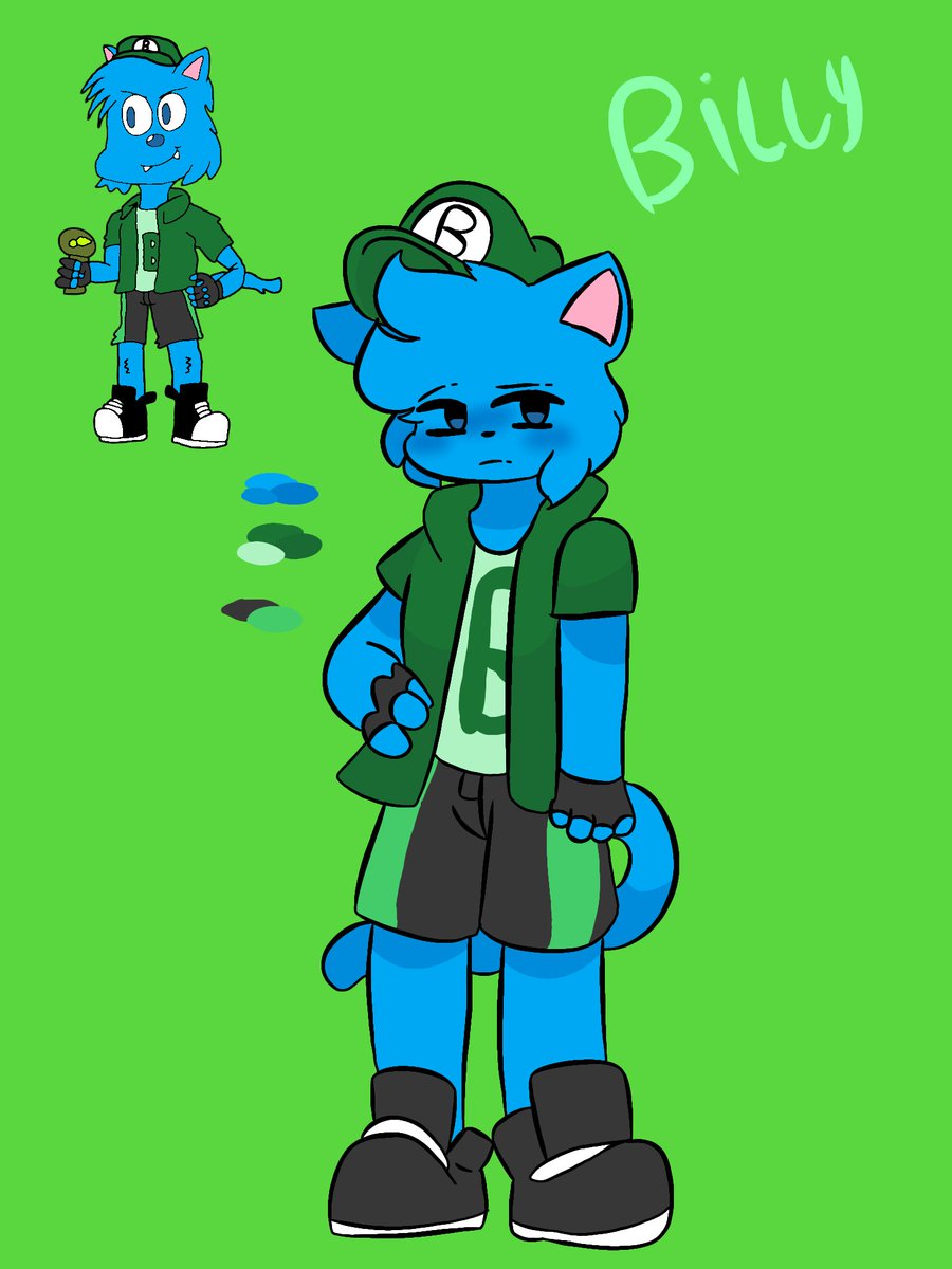 billy_van9's tweet photo. @pastelprvncess_ Here's my oc reference Cowi https://t.co/Qp5R4pjsUc