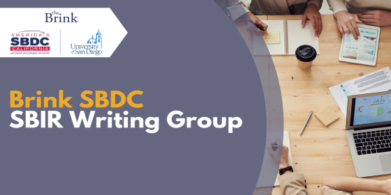 Winning an #SBIR is an excellent way to launch your company. Get help #writing through the “SBIR Writing Group” offered through <a href="/TheBrinkSbdc/">The Brink SBDC</a>. 4 weekly virtual sessions run Feb 27-Mar 27, 2023, 4:30-6:00 pm PST

Get details and register at lnkd.in/g2uAJdGB