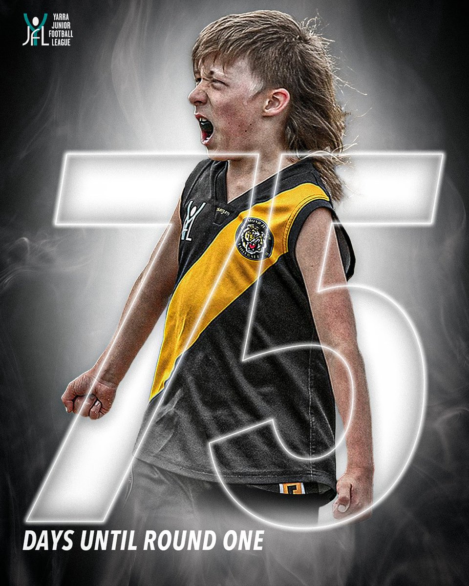 The countdown is on...

75 days until Round One action 🔥

#YJFL