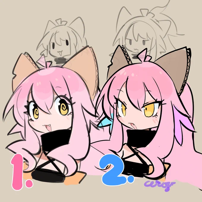 which style do you like!! (poll below) 