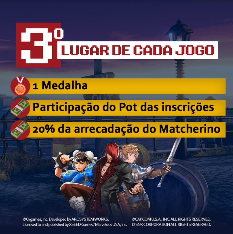 Fervo_Oficial's tweet photo. Já se inscreveram para o FERVO TOURNAMENT?

Caso não tenha feito sua inscrição, vai aqui um pouco de incentivo.
E aos que já se inscreveram, se liguem nas premiações.
Lembrando que além dos campeonatos, teremos free play e é claro, MM serão muito bem-vindas!

Bora ferver conosco! https://t.co/CHedYw9RLc