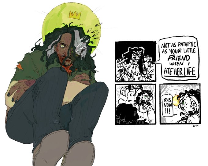full doodle from yesterday (he's a messy eater be nice) plus an abridged version of mag165 ☆〜(ゝ。∂) 