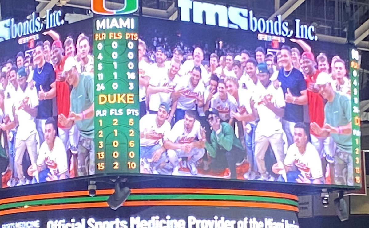 Marlins 🤝 Canes Baseball @j_chisholm3 @jonjayU @CanesBaseball