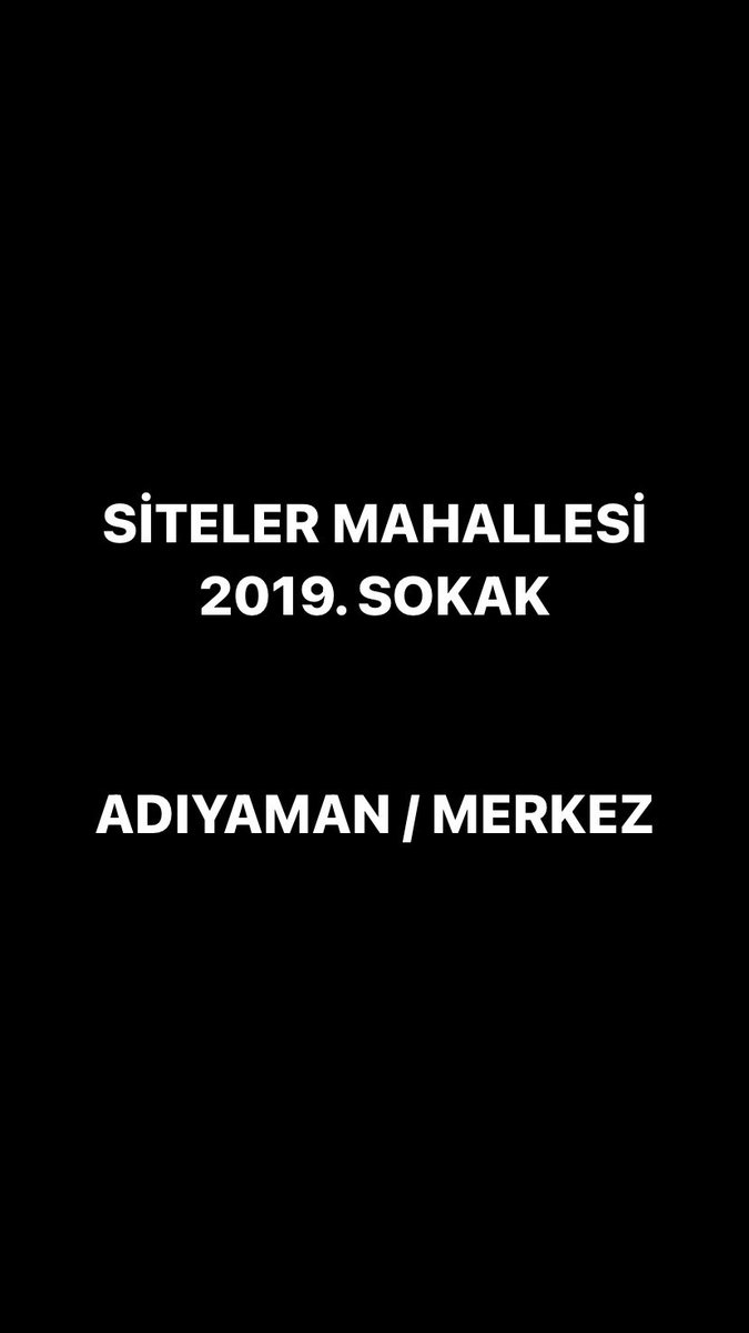 LaydaOzdin's tweet photo. @alitekintr Enkaz altında yardım bekleyen birçok insan var!!! https://t.co/bHdOA36tI5