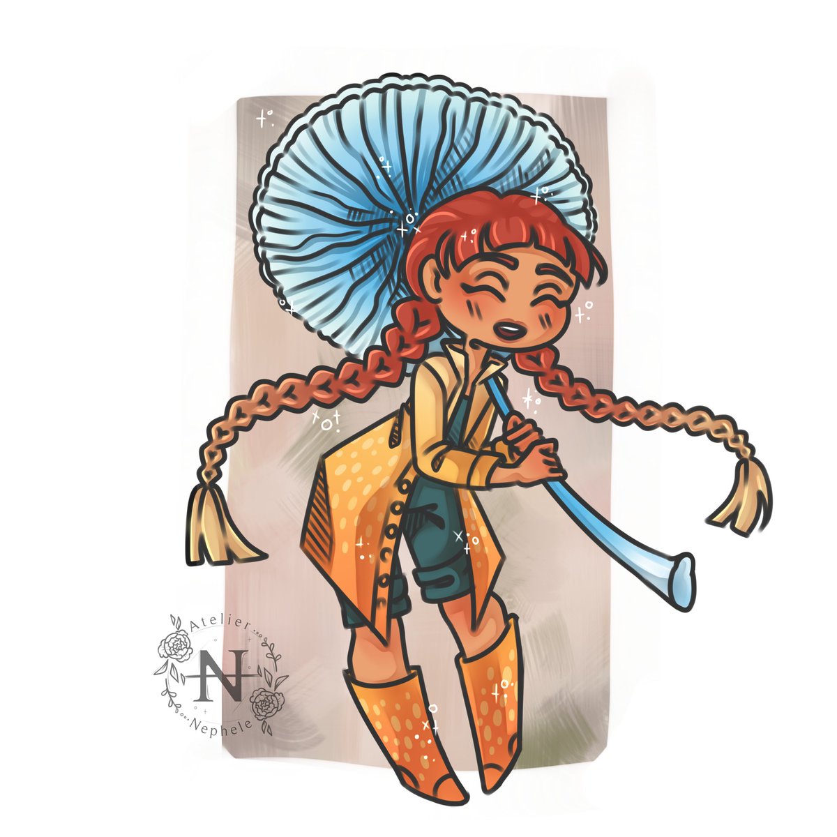 AtelierNephele's tweet photo. Pixie parasol 🍄 #funguary https://t.co/ZOGoMiD1Ue