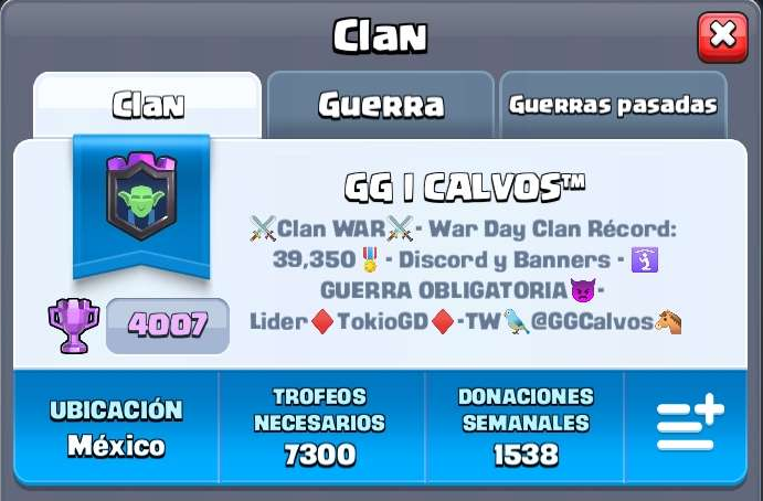 GGCalvos's tweet photo. 🥹📢¡ANUNCIO!

¡¡¡SE LLEGÓ A 4K COPAS!!!

Y PARA CELEBRARLO, LES PRESENTAMOS LA NUEVA IMAGEN DEL CLAN🥳🥳🥳

A ROMPERLA EN ESTA NUEVA ETAPA😈💪

#CalvosOnTop #ClashRoyale https://t.co/IVfigQcISQ