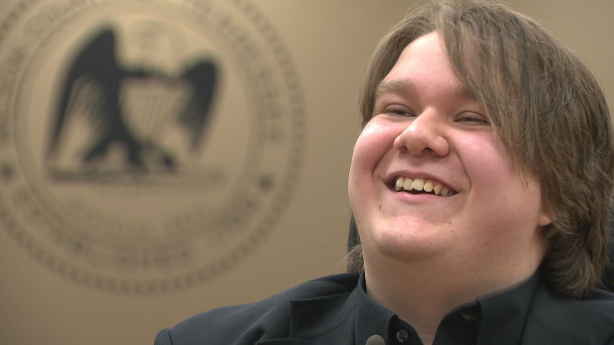 HannahMcDonald's tweet photo. Life in a wheelchair is different. A teen in Wilson County challenged community leaders to literally spend a day in his wheels. "At the very least we want them to start speaking out for the issues and start addressing problems," said Alex Johnson @In_My_Wheels @NC5 https://t.co/VeZ4Uuiond