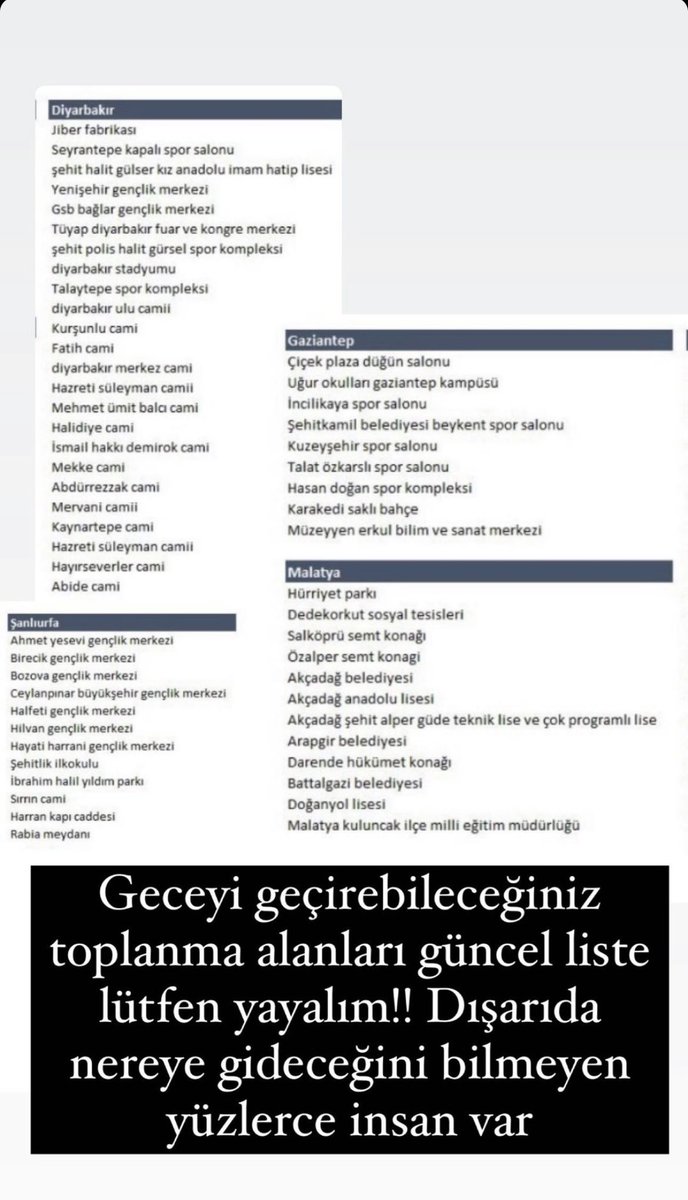 damlamiraa's tweet photo. #deprem #ohal #ENKAZALTİNDAYİM #seferberlik #hataydepremi #AFAD # https://t.co/cRJGluSxID