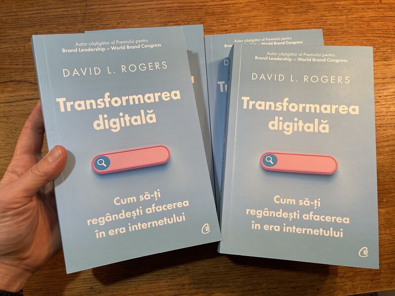 I am delighted to announce that my last book, "The #DigitalTransformation #Playbook," is now published in #Romanian! (Our 13th language). ORDER: bit.ly/40C9Iwe

I am so happy that we bring the book to the Romanian-reading public with this new translation!