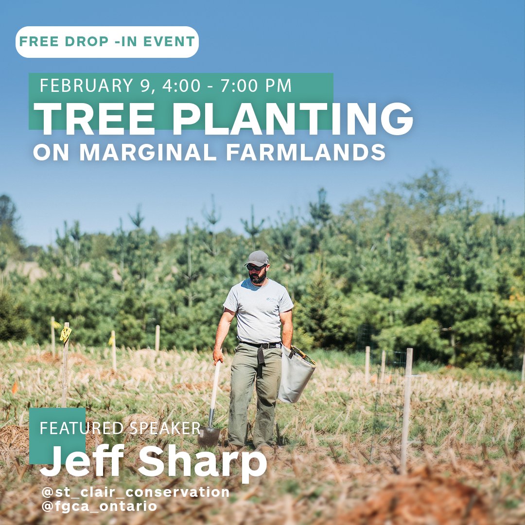 Have a question about trees?

Professional Forester Jeff Sharp from 
@SCRCA_water and with the Forest Gene Conservation Association will be at the ALUS Tree Planting Info Night this Thursday.

Drop-in anytime from 4-7 on Feb 9th at the Glencoe Ag Hall & ask your tree questions!