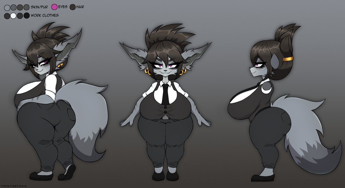 RazNSFW's tweet photo. This is Eve! Mox's Co-bartender. She's a flirty little thing who's always trying to seduce the next patron she's serving. If there's a ruckus, she's usually the cause. Art by the always fantastic @TwistingToxic (Nsfw/Alts in replies) https://t.co/adXF2eSj3k