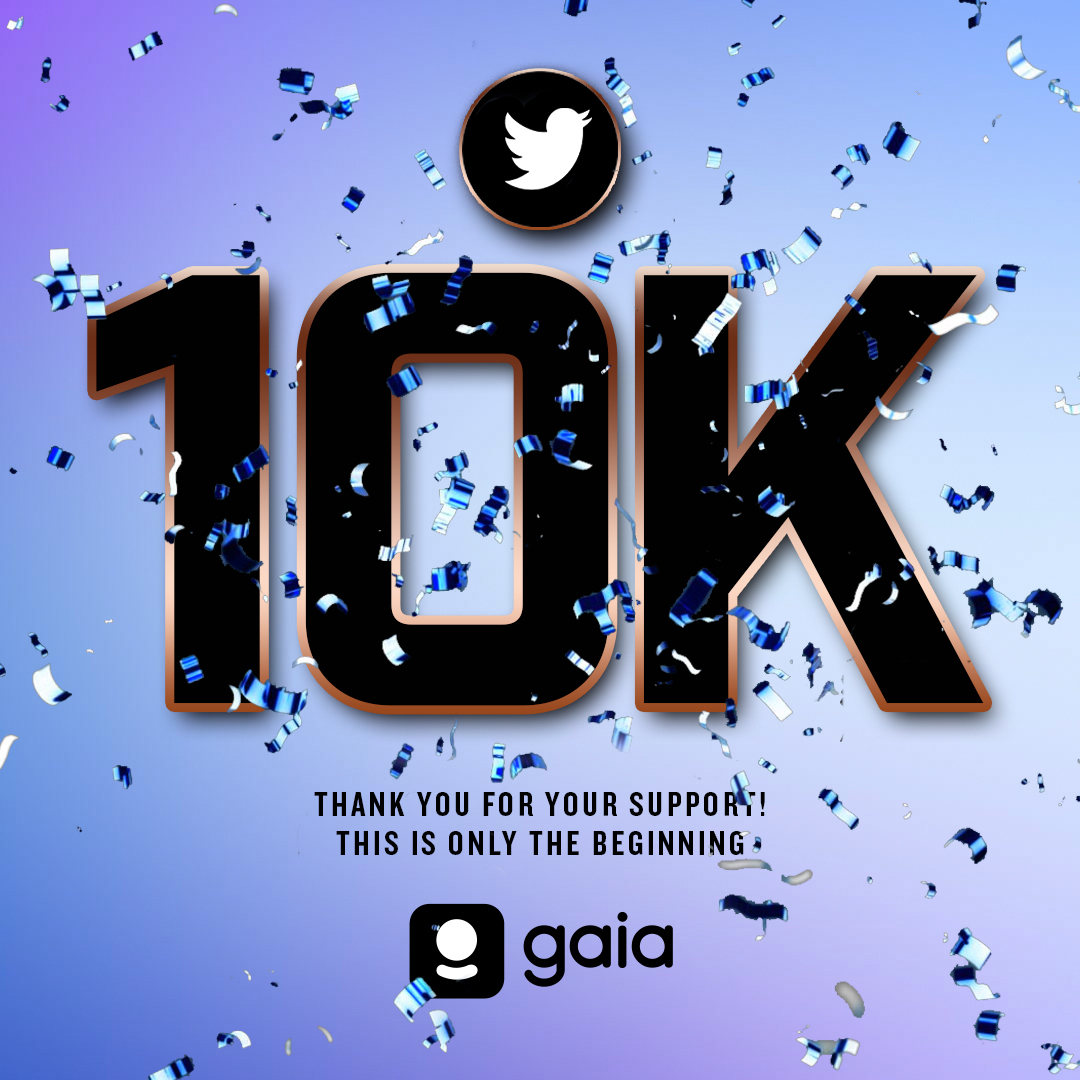 We have officially hit 10k on Twitter! 🎉 Thank you for being part of our community. This is only the beginning 🚀