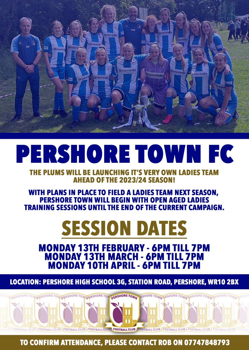 Pershore Town FC tweet media