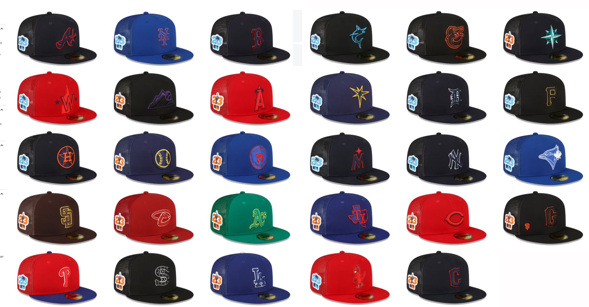 Mlb spring sales training hats 2019