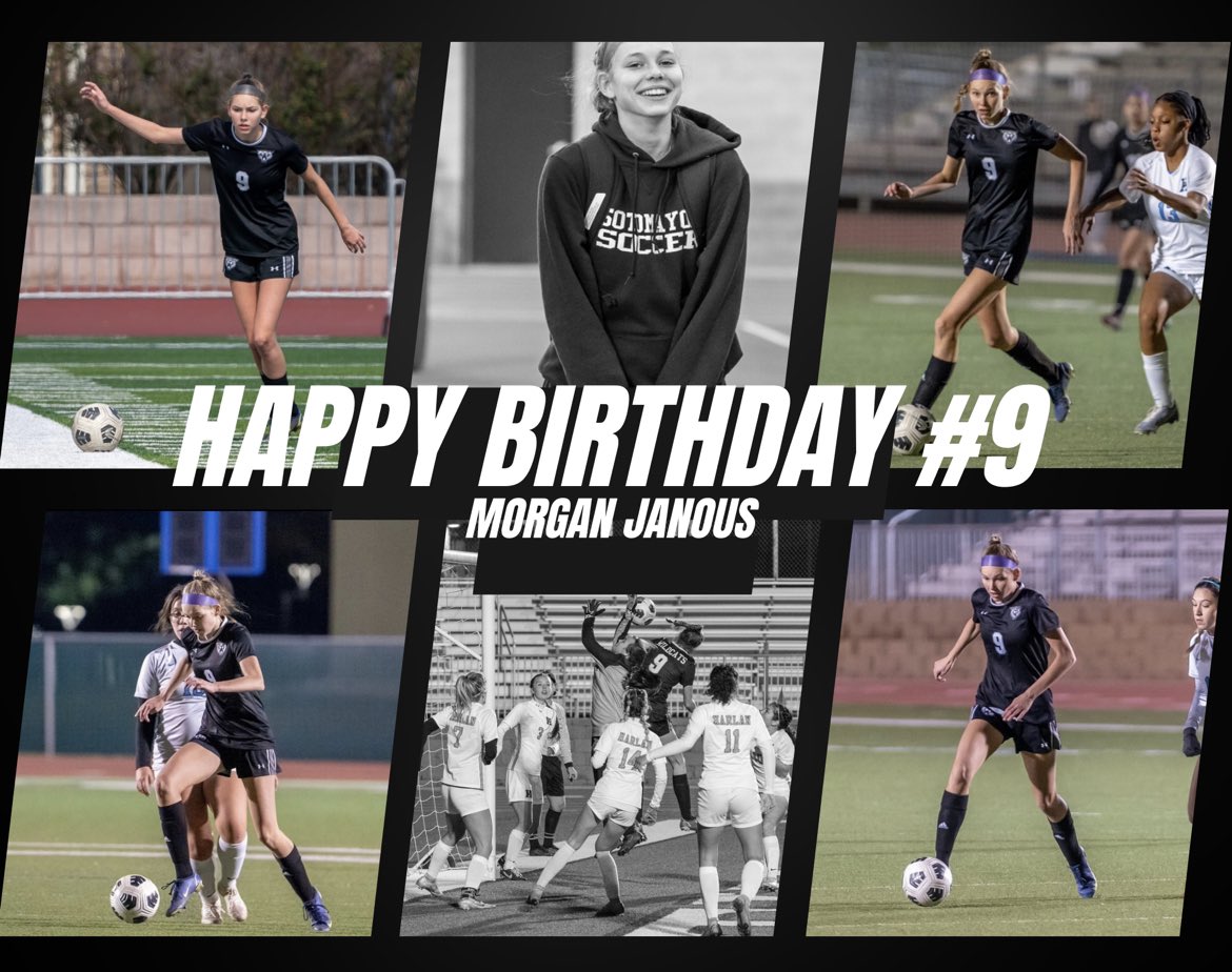Soto_Soccer's tweet photo. Happy Birthday Morgan! We love you and are so proud of you. Your work ethic and drive for greatness are unmatched. Thanks for challenging us and making us better everyday. #BiggerThanMe https://t.co/1n0K2Lm5WT