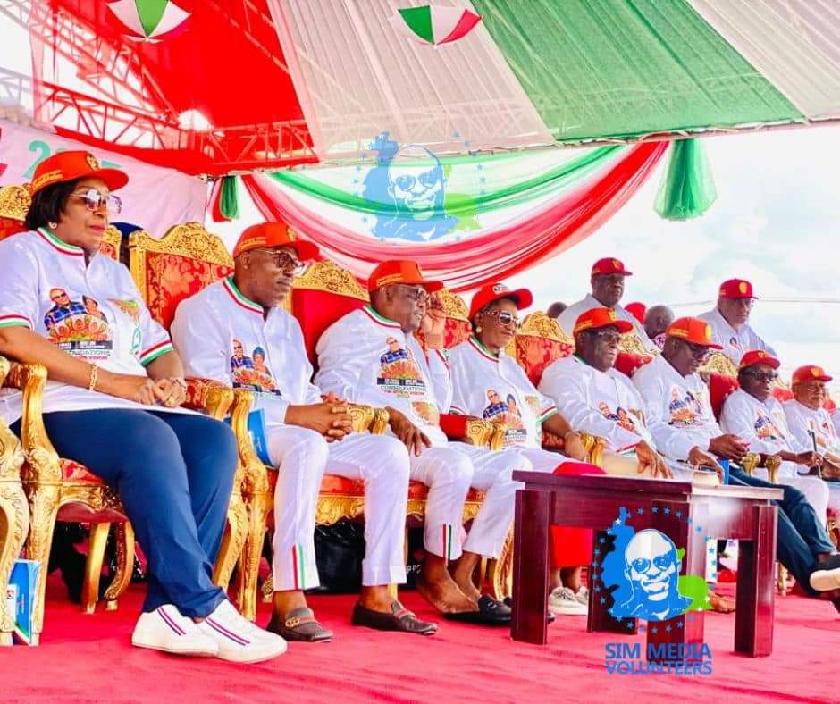 possible1001's tweet image. Asari Toru PDP campaign rally was successful and fully SIMplified 

#VoteSim4governor #BAT23
#SimMediaVolunteers