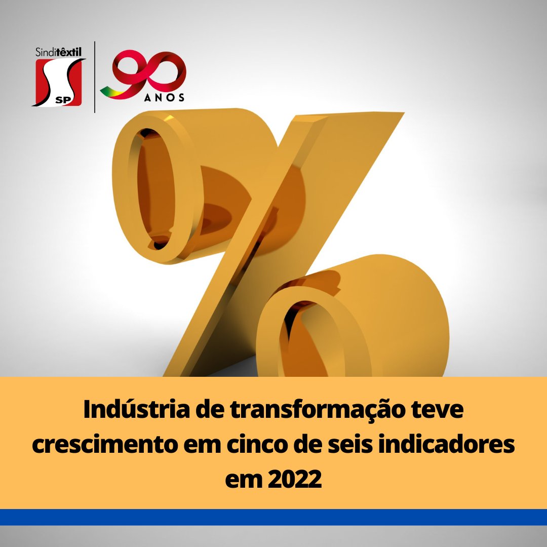 SinditextilSP's tweet image. Os Indicadores Industriais, da Confederação Nacional da Indústria (CNI), apontam avanço da indústria de transformação em 2022 na comparação com o ano anterior.

Confira matéria completa!
bit.ly/sinditextil-in…

#industriasp #modasp #economiasp