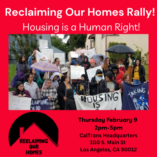 Reclaiming Our Homes tweet media