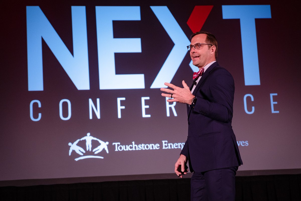 Touchstone Energy (@tsecooperatives) on Twitter photo What if we could fast forward to the future and get a glimpse of what’s to come?
We're kicking off NEXT 2023 with our first keynote speaker, <a href="/shawndubravac/">Shawn DuBravac, PhD</a>. A futurist and economist who has spent the last 20 years exploring the intersection of society and technology. What if we could fast forward to the future and get a glimpse of what’s to come?
We're kicking off NEXT 2023 with our first keynote speaker, <a href="/shawndubravac/">Shawn DuBravac, PhD</a>. A futurist and economist who has spent the last 20 years exploring the intersection of society and technology.
