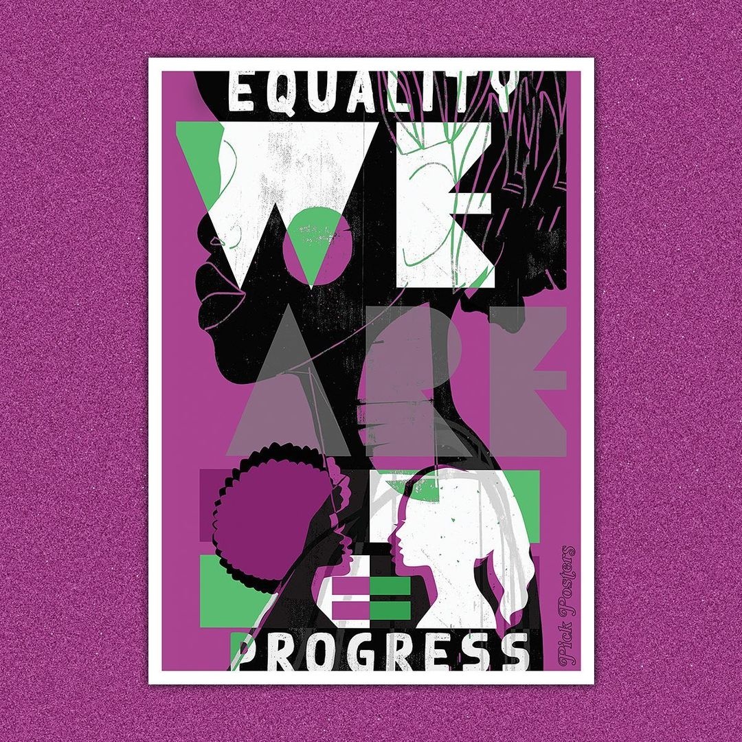 yoodlecx's tweet photo. Taking a second to brag on our very own Nikky McCormick for her work with the Pick Progress project! ⁠😍 
⁠
Nikky has grown so much as a designer in her time at Yoodle and we can't wait to see everything she accomplishes this year. 🤗 

#pickprogress #equality #graphicdesign https://t.co/7XI8gbXESB