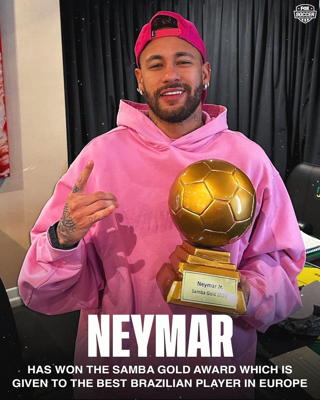 ESPN FC - Neymar has won the Samba Gold award for being the best