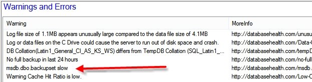 DatabaseHealth's tweet image. Is a slow msdb..backupset slowing down your backups and restores?
Read more > databasehealth.com/database-overv…
#DatabaseHealthMonitor #SQL #SQLserver #StedmanSolutions