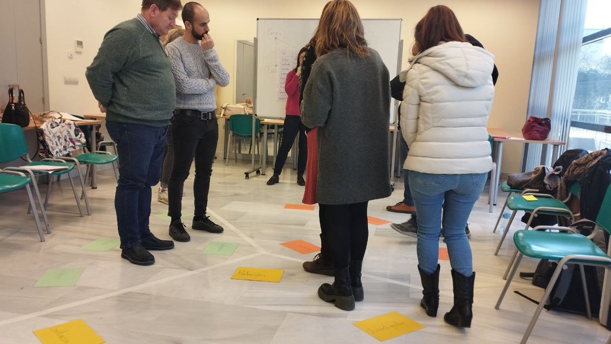 EscuelaTeal's tweet photo. 😍#Hoy estuvimos en una sesión donde ampliamos miradas y logramos contextualizar el cambio con  entidades participantes de tres ediciones #TEAL. 

La @EscuelaTeal es un proyecto cofinanciado por el Fondo Social Europeo a través de @cepes. Impulsado por: @ENLACEF y @Proyecto_CAIS https://t.co/Wu5ssRGcYu