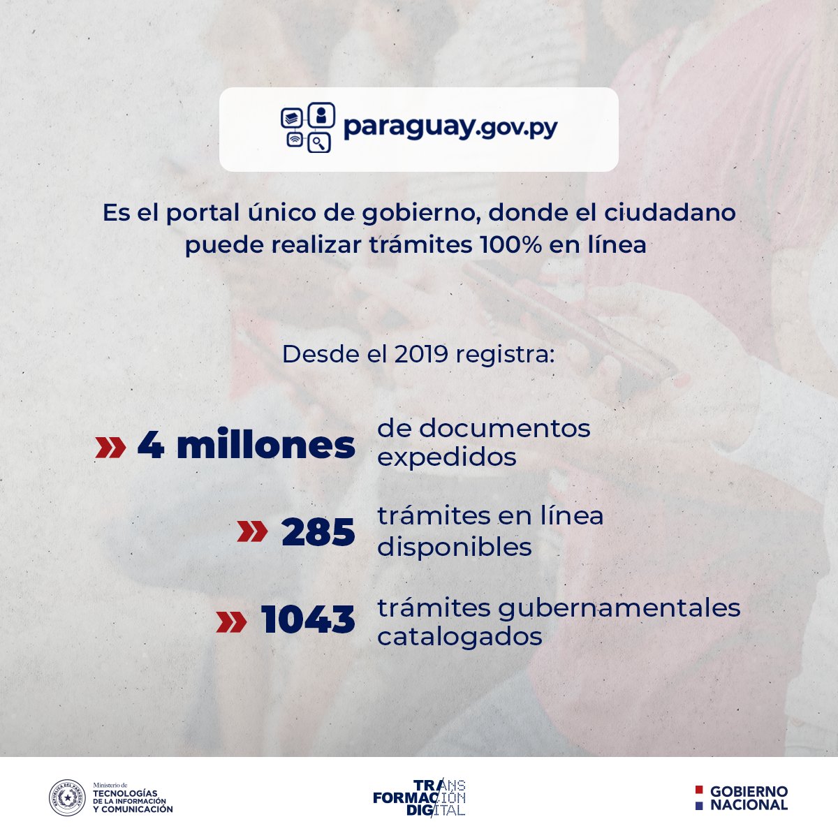 MITIC Paraguay tweet media
