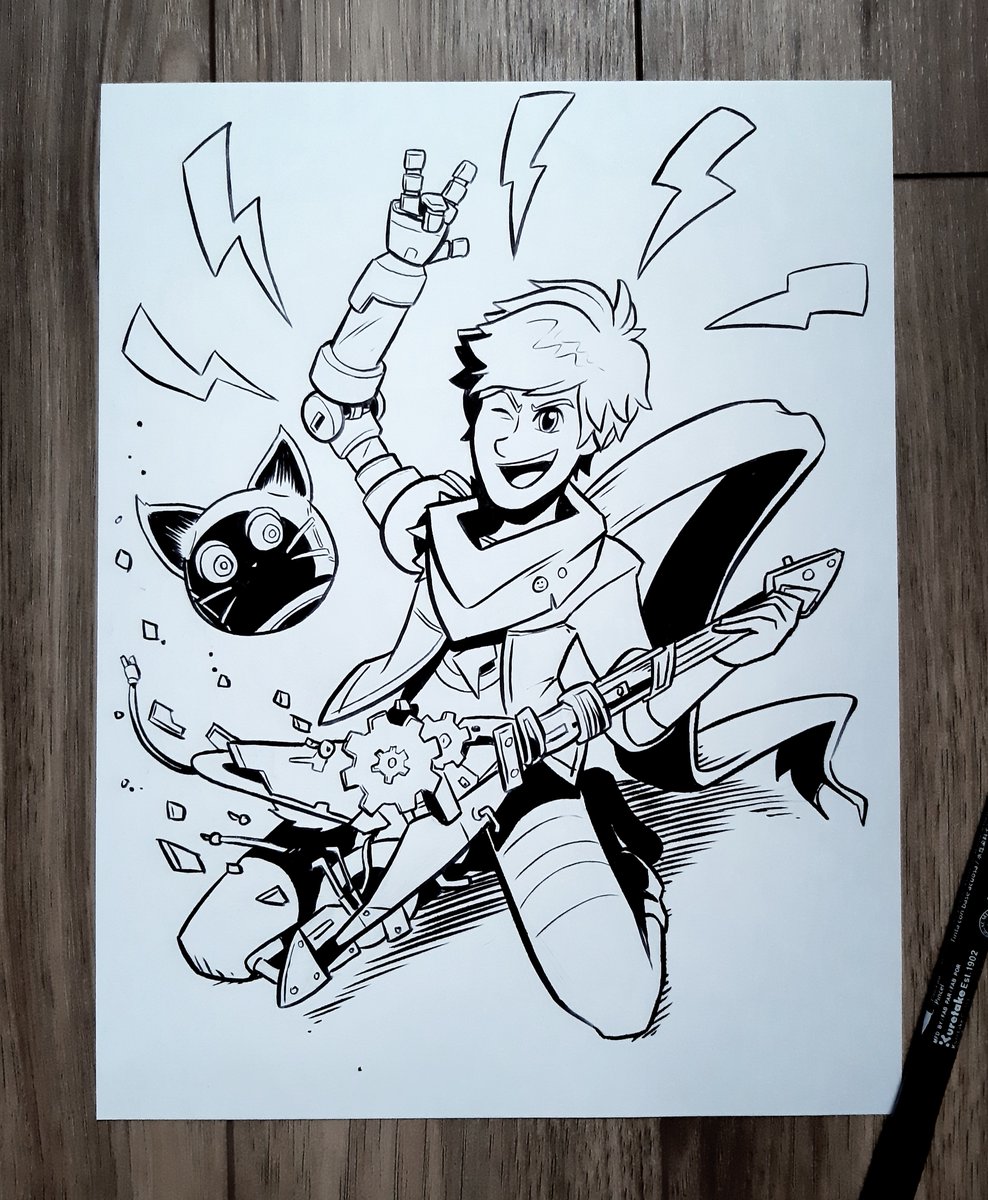 Photo of the inks: 