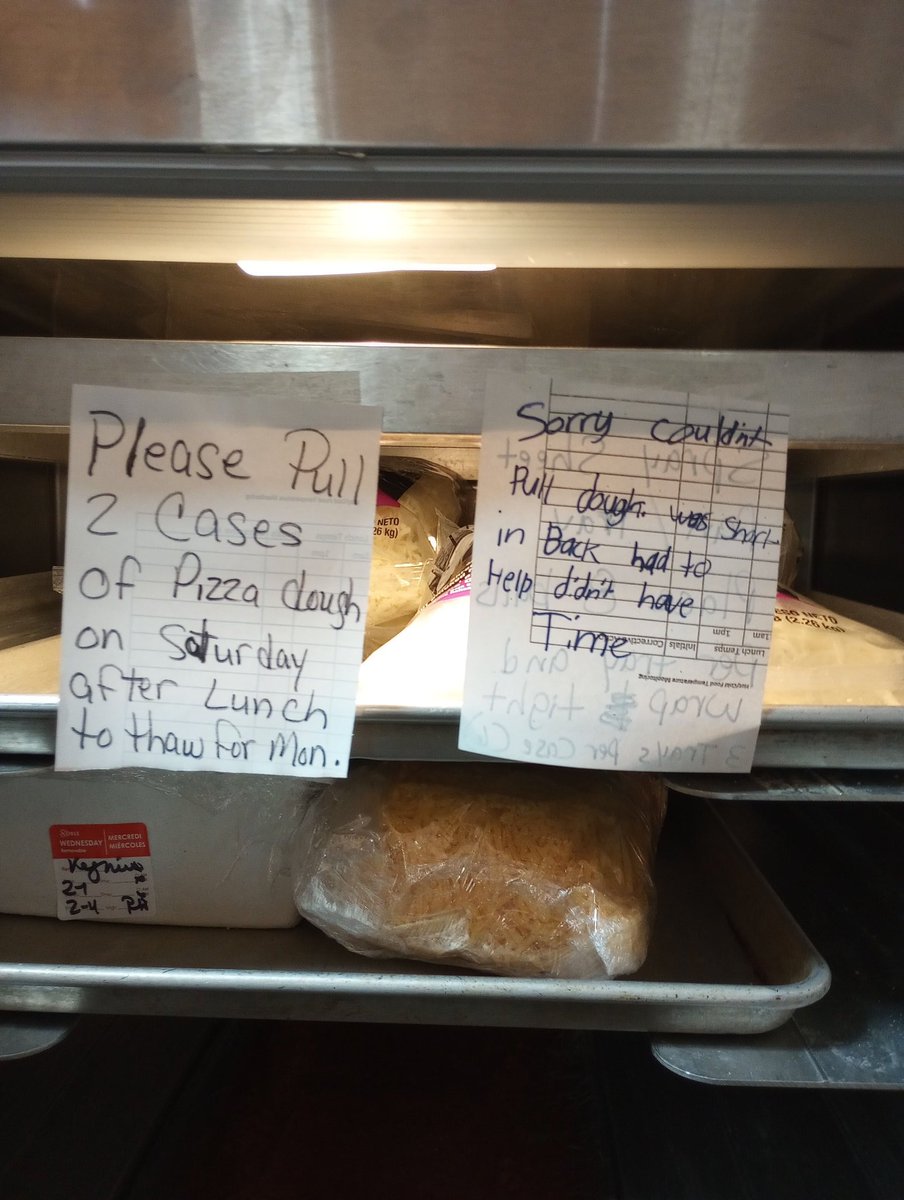 All she asked, would have taken less time than they took to write a note. #albioncollege #metzculinary #baldwinhall #pizza #notbonappetit