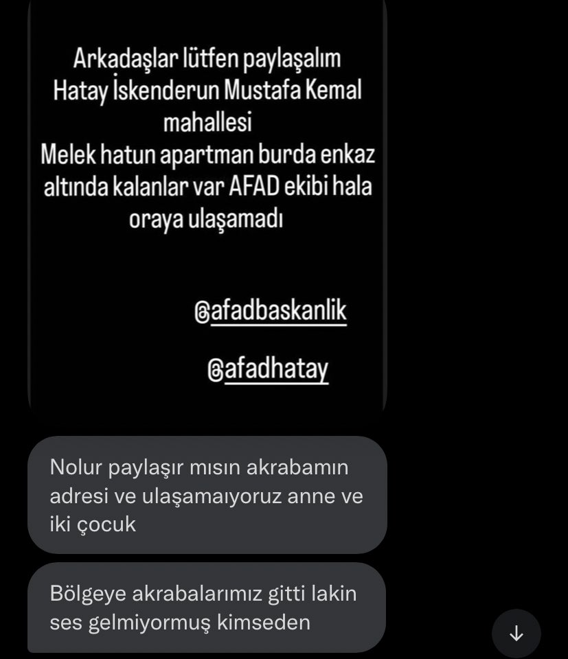 damlagliba's tweet photo. afad ekibi de yokmuş, acil destek olalım çok acil yayalım!!! https://t.co/4U42Q9yQjc
