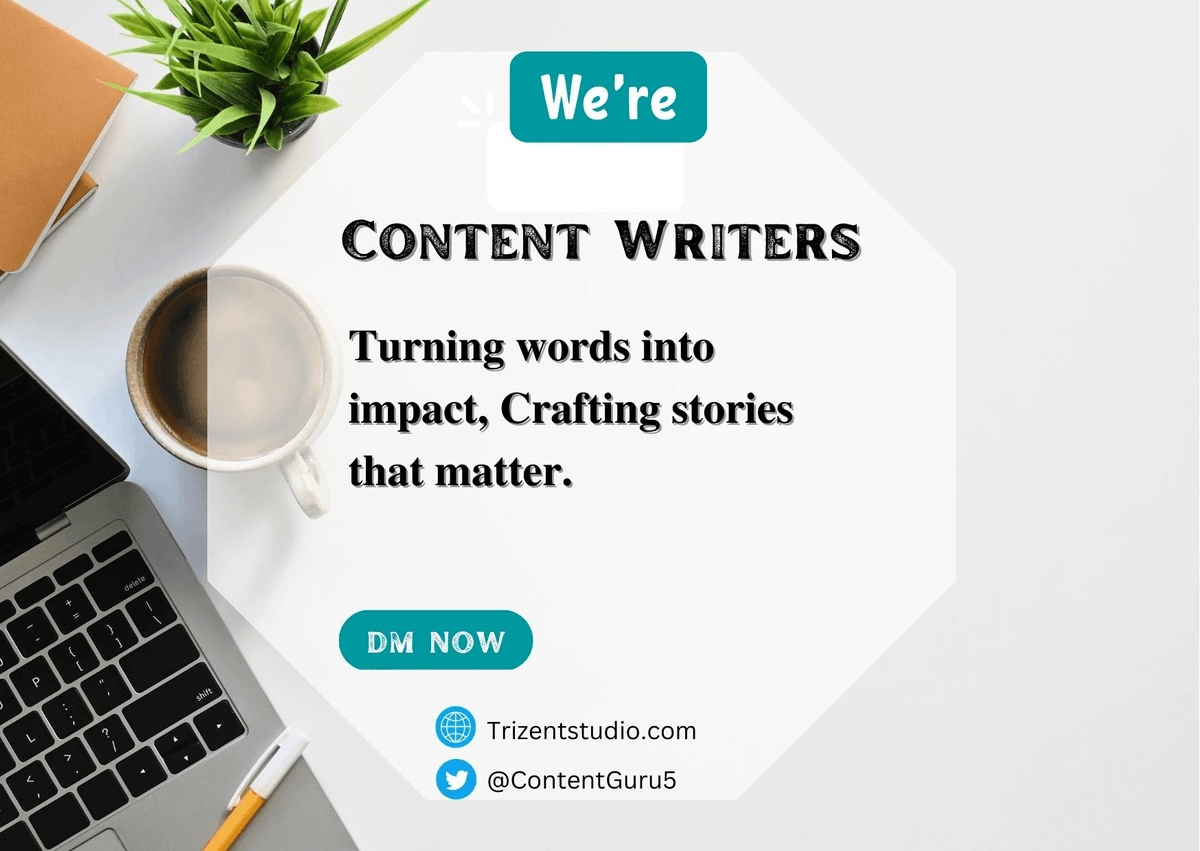 ContentGuru5's tweet photo. "Words that inspire, engage, and captivate"
https://t.co/saAY71r4Hz
#amwriting #writers
#DominosLoadedTots $BBBY #competition
#influencer #influencermarketing #fridayfeeling
#MondayMotivation #tbt #traveltuesday
#vegan #StuffIWishWasReal #NFTs #Blogs #ContentWriting #Copywriter https://t.co/5MFQo4HbHi