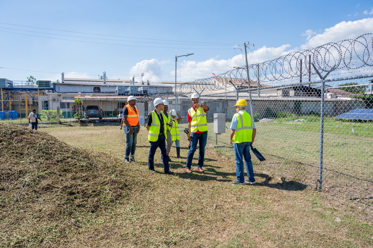 GraceKennedyGrp's tweet photo. On Wednesday January 26, GK's Foods Division broke ground on a new solar power system at its Grace Food Processors Meats Manufacturing facility in Savannna-La-Mar, Westmoreland.  Two liquefied natural gas engines will also be installed as part of the project. https://t.co/4QQ91Qdj1Q
