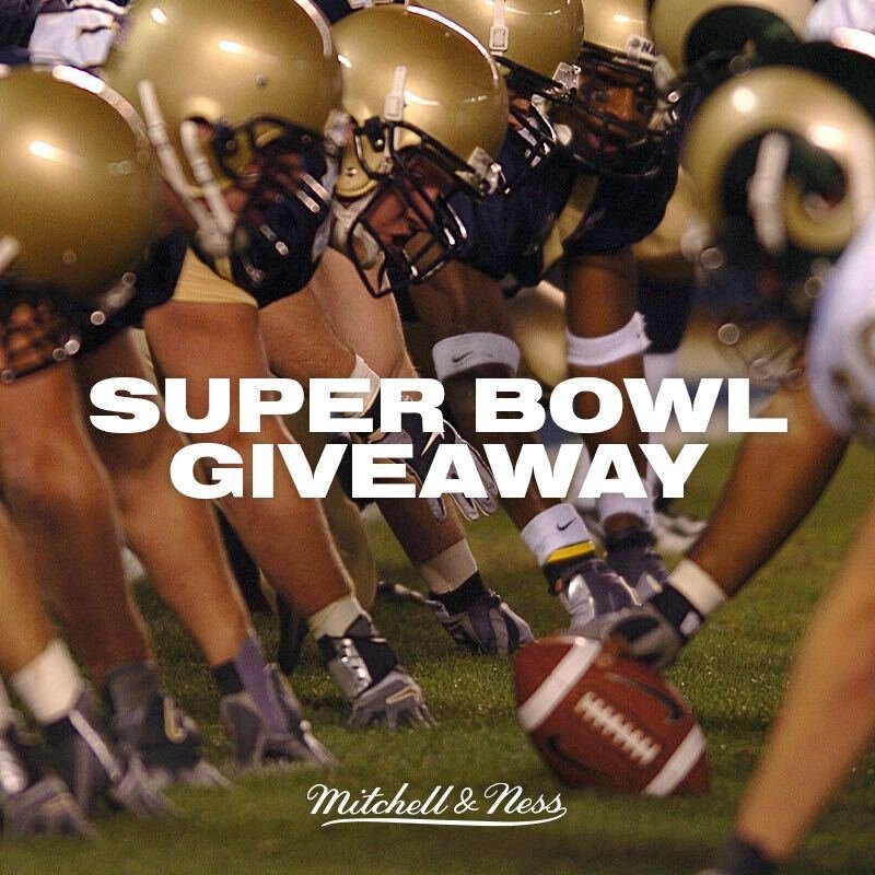 AFA_AU's tweet photo. Super Bowl Giveaway with Mitchell &amp; Ness!

Details on how to enter -> https://t.co/3Nr6DiV4ox https://t.co/bMgpMN5Jgh