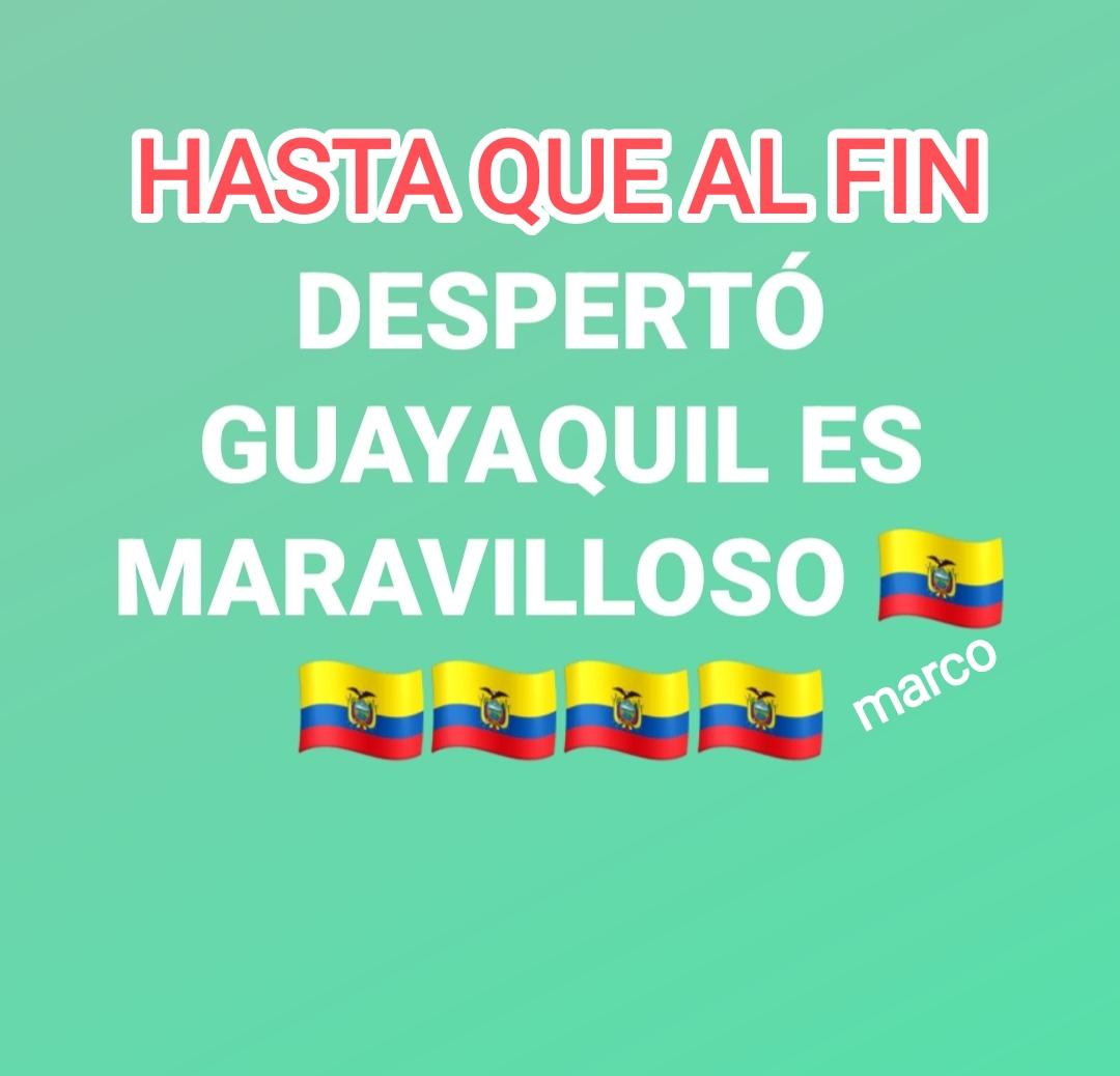 MarCOrreista's tweet photo. Ya era hora que la Perla del Pacífico eligiera  RACIONALMENTE por algo mejor, con amor se merece un cambio urgente y radical, para BIENESTAR DE SU GENTE. @correista @viteri @guayaquil @psc https://t.co/uDSPzTQYmI