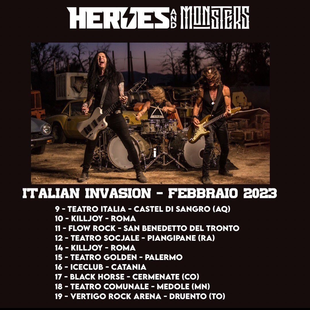 Welcome back to European grounds!!! @todddammitkerns @stefburns #WillHunt #HeroesAndMonsters 
Have fun in Italy!! 
Next stop.....The Netherlands!!! 🤗