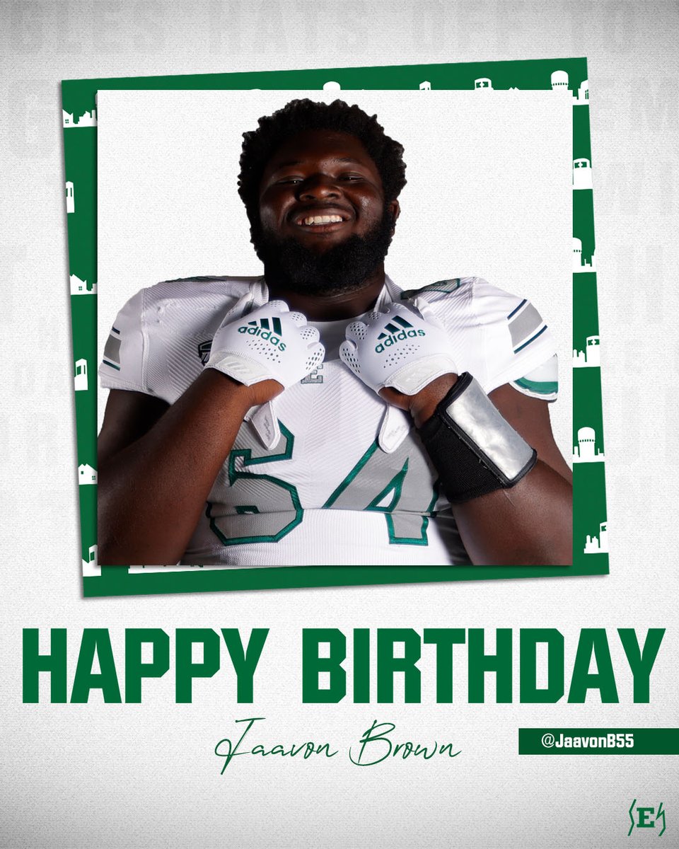 EMUFB's tweet photo. Happy Birthday, @JaavonB55!

#ETOUGH ⛓️ https://t.co/I3WsZ9lY2U