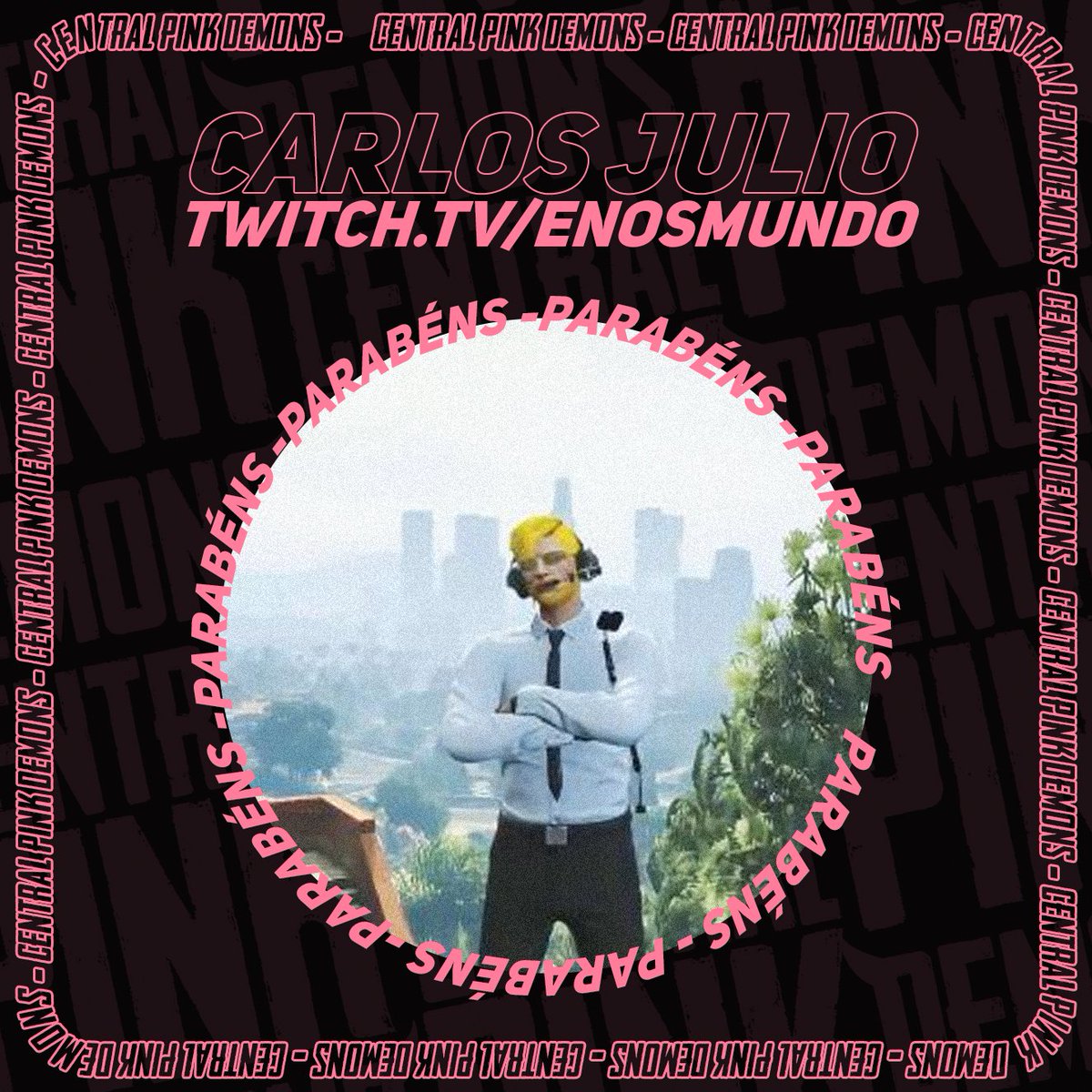 CentralPinkD's tweet photo. 🎂🎂 Tem membro da PD de aniversário! @EnosMundo Parabéns Dr. Carlos que seu dia seja incrível e que essa data possa se repetir anos e anos, beijos da central 👹🌸

#PinkDemons https://t.co/eua7M3yXGX