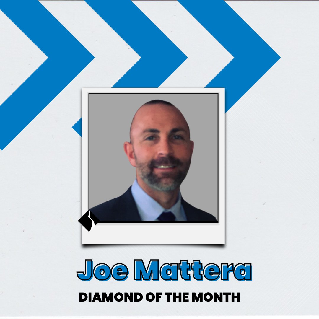 BlackDiamondBDN's tweet image. Congratulations to our Diamond of the Month: Joe Mattera!!!!!!

Congratulations, and thank you for all that you do!

#Motivation #DiamondDifference #EmployeeOfTheMonth