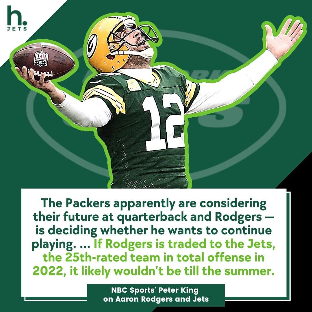 Cali on Twitter "If the Jets strike out on Rodgers and Carr, rack them