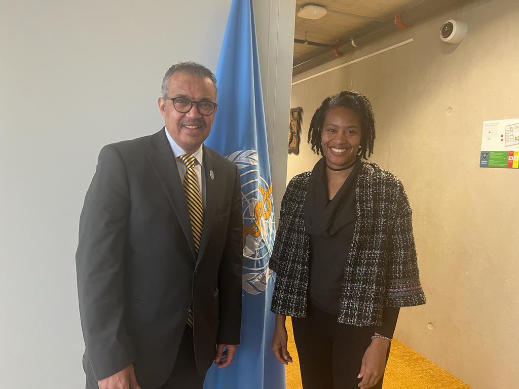 Had a good conversation today with @HHS_ASGA Loyce Pace on strengthening @WHO-🇺🇸 collaboration. #EB152