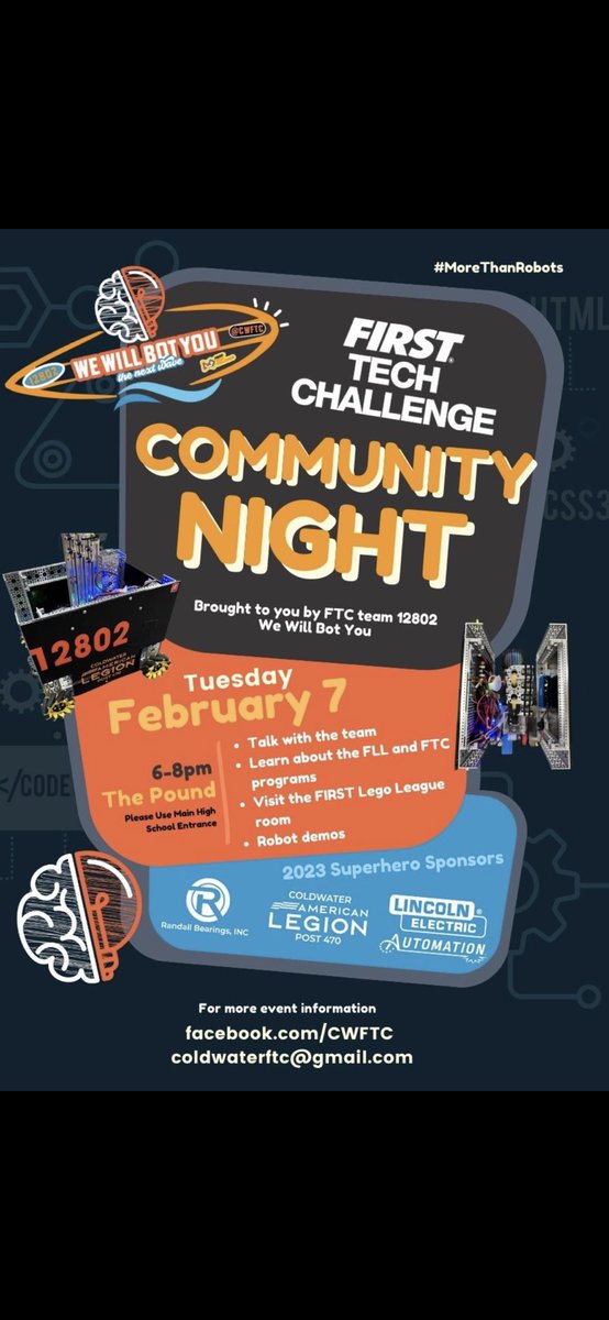 ***FTC Open House***
Tuesday Evening - Come Check It Out